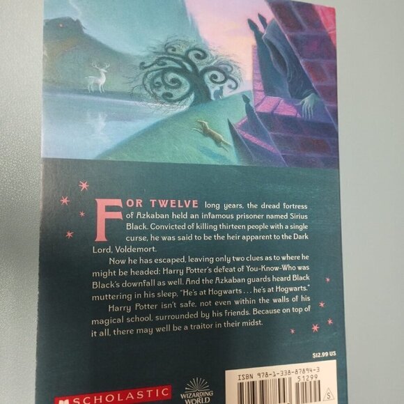 Harry Potter Two Books (Sorcerer's Stone & Prisoner of Azkaban) - Picture 5 of 5